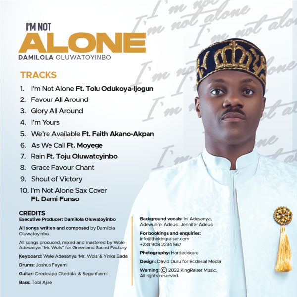 I'm Not Alone (Album) by Damilola Oluwatoyinbo