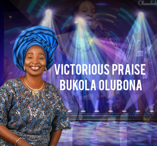 A Nigerian gospel songstress and recording artist just released a new medley titled "Victorious Praise".  "Victory comes through praise".