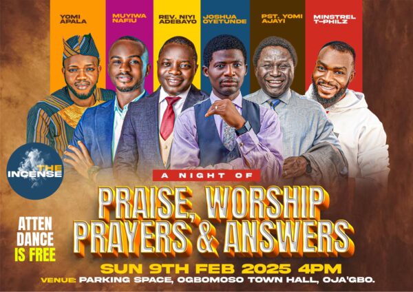 Joshua Oyetunde takes Incense Worship to Ogbomoso